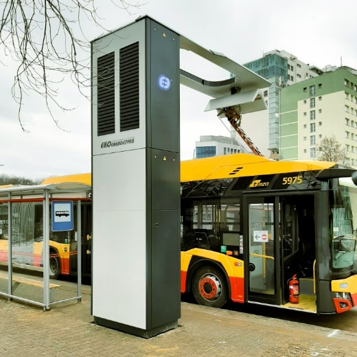 Implementation charging stations, Media, Ekoenergetyka