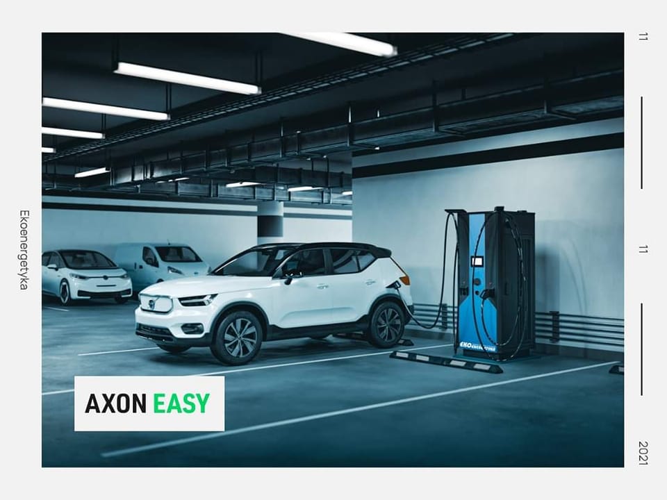 axon, Axon Easy to idealne rozwiązanie jako system szybkiego ładowania dla elektromobilności., Ekoenergetyka