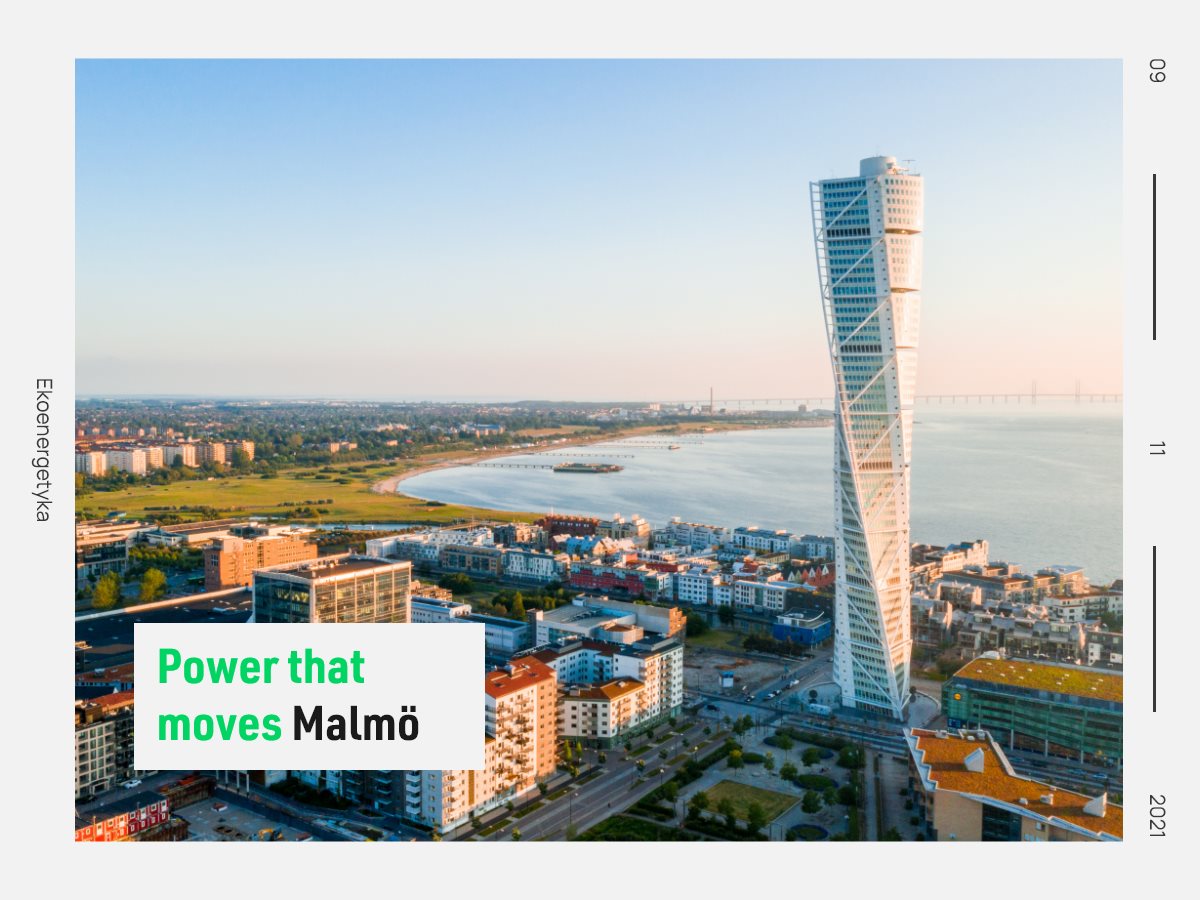 Power that moves Malmö, Ekoenergetyka