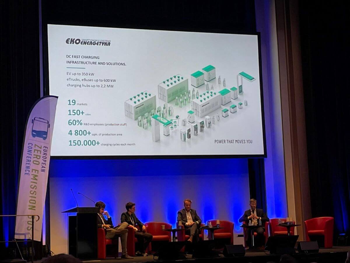 paris zero emission bus conference, Panel „The infrastructure challenge: Battery &#038; Hydrogen&#8221; podczas konferencji w&nbsp;Paryżu., Ekoenergetyka-Polska S.A.