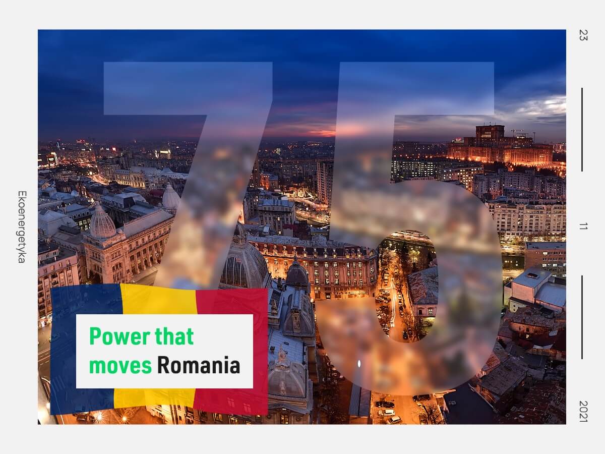 deliver charging stations to Romania, Power that moves Romania. We will deliver 75 charging stations to Romania!
