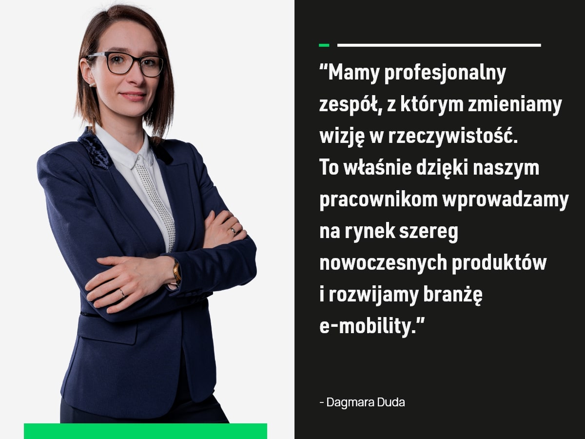 wykwalifikowana kadra ekoenergetyki, Profesjonalny zespół to&nbsp;klucz do&nbsp;rozwoju e-mobility, Ekoenergetyka-Polska S.A.