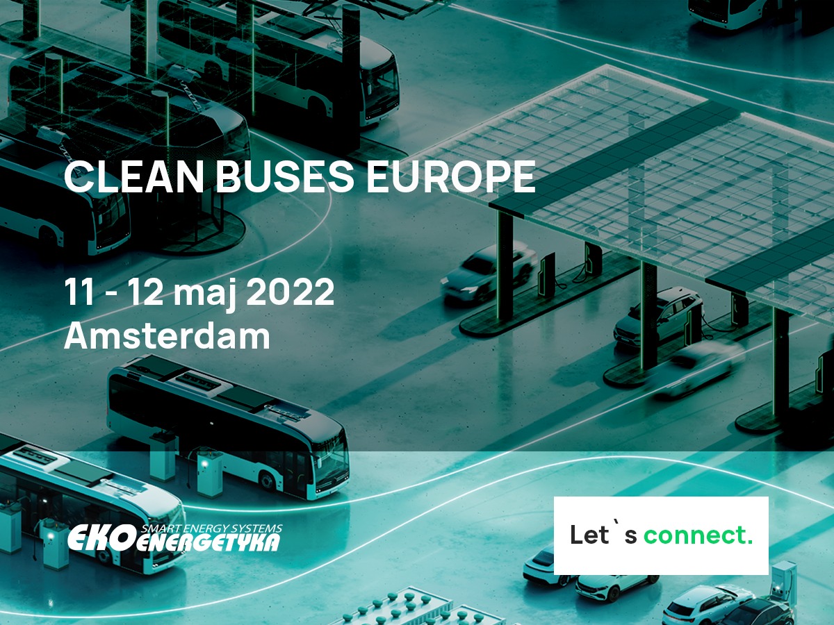 clean buses in europe ekoenergetyka, Konferencja „Clean buses in&nbsp;Europe” w&nbsp;Amsterdamie, Ekoenergetyka-Polska S.A.