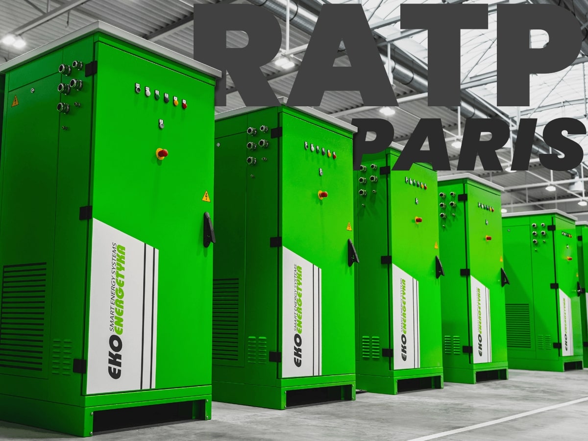 ratp paris charging stations, Ekoenergetyka