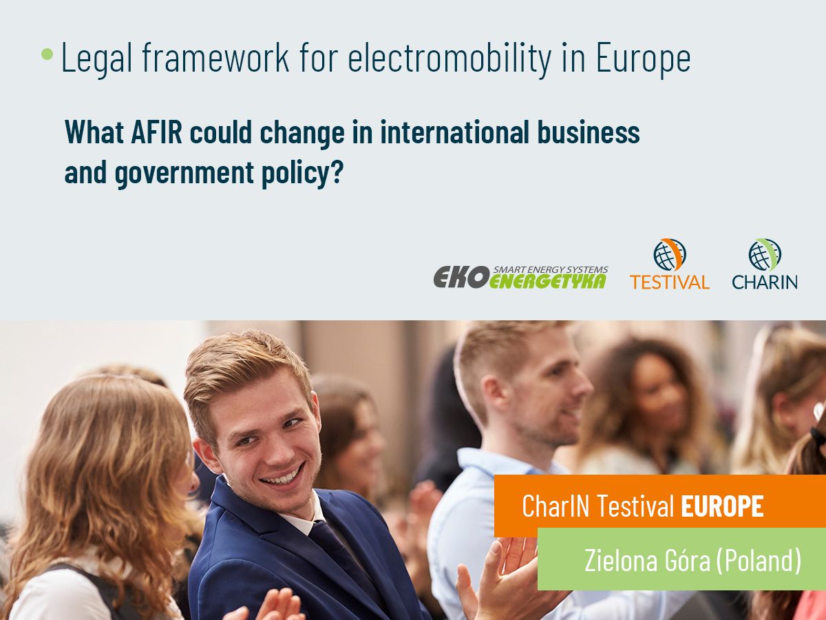 charin conference europe 2022, Legal framework for electromobility in Europe, Ekoenergetyka