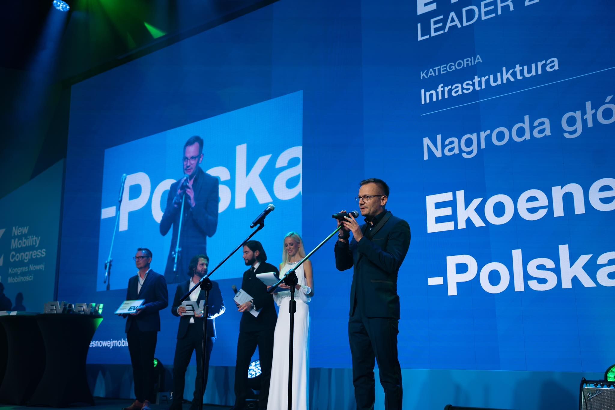 Ekoenergetyka z Nagrodą Lidera Elektromobilności – Kongres Nowej Mobilności 2023 w Łodzi
