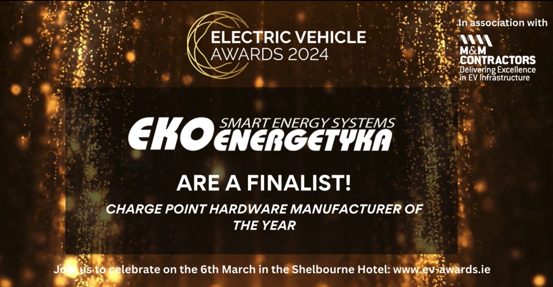 Ekoenergetyka z 2 nominacjami w plebiscycie EV Awards 2024 w Irlandii